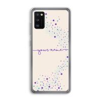 Sterren: Samsung Galaxy A41 Transparant Hoesje