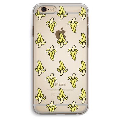 Bananas: iPhone 6 Plus / 6S Plus Transparant Hoesje