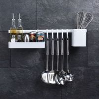 Excellent Houseware 8-delige Keukenorganizer zwart - thumbnail