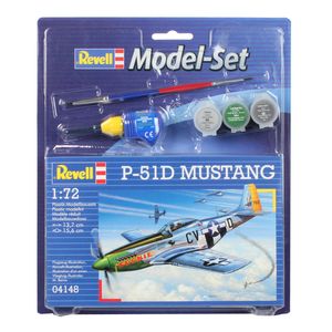 Revell P-51D Mustang Modelvliegtuig met vaste vleugels Montagekit 1:72