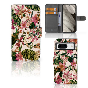 Google Pixel 8 Hoesje Flowers