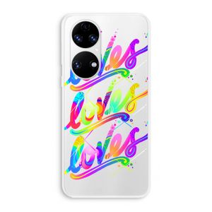 Loves: Huawei P50 Transparant Hoesje