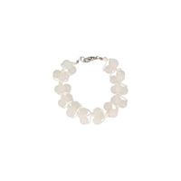 Edelsteen Armband Witte Jade (14 cm) - thumbnail