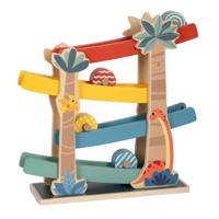 Small Foot - houten knikkerbaan dino