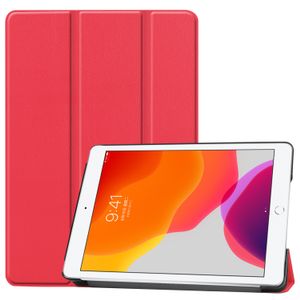 3-Vouw sleepcover hoes - iPad 10.2 inch (2019/2020/2021) - Rood
