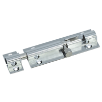 Waelbers Profiel-grendel vlak 25x75mm verchroomd - 10 Stuk(s) - 107118.05