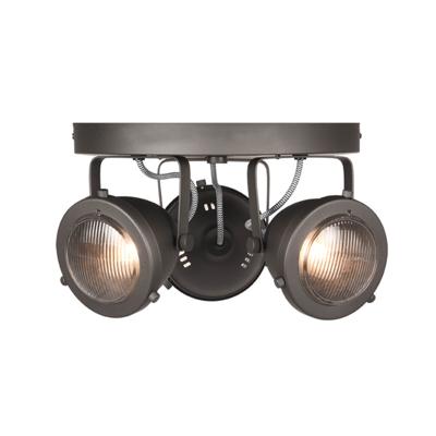 Label51 Industriële spotMoto led 3-lichts grijs - MT-2195