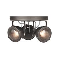 Label51 Industriële spotMoto led 3-lichts grijs - MT-2195