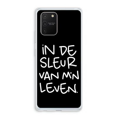 De Sleur: Samsung Galaxy S10 Lite Transparant Hoesje