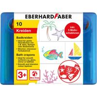 Eberhard Faber ef-524110 badkrijt 10 stuks bewaarbox incl. 5 patronen