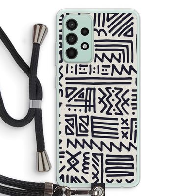 Marrakech print: Samsung Galaxy A52s 5G Transparant Hoesje met koord