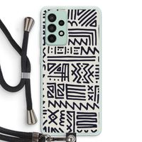 Marrakech print: Samsung Galaxy A52s 5G Transparant Hoesje met koord