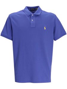 Polo Ralph Lauren polo à logo brodé - Bleu