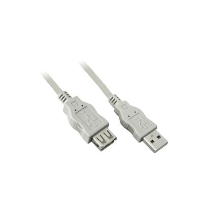 USB-A 2.0 > USB-A Verlengkabel