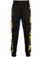 Versace Jeans Couture pantalon à motif baroque - Noir