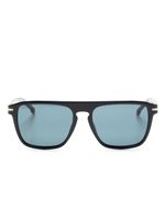 BOSS lunettes de soleil à monture rectangulaire - Noir