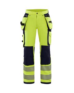 Blaklader 71971642 Dames High Vis 4-weg stretch werkbroek