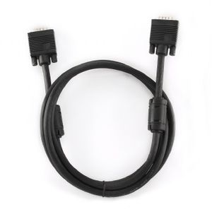 Gembird CC-PPVGA-10M-B VGA kabel VGA (D-Sub) Zwart