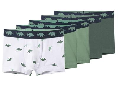 lupilu Set van 5 kinder boxers (Groen, 122/128) lupilu Set van 5 kinder boxers (Groen, 122/128)
