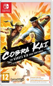 Cobra Kai the Karate Kid Saga Continues (code in a box)