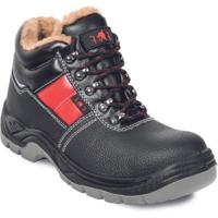 Cerva Jena SC-03-012 S3 Mid Werkschoen gevoerd | Kleur Zwart/Rood | Maat 40 - 8591806234871
