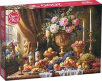 Baroque Table Puzzel 2000 Stukjes