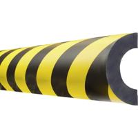 Moravia 422.20.581 Beschermprofiel Zwart, Geel (Ø x l) 85 mm x 1000 mm