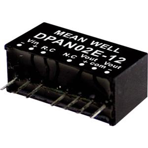 Mean Well DPAN02B-15 DC/DC-convertermodule 67 mA 2 W Aantal uitgangen: 2 x Inhoud 1 stuk(s)