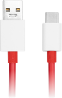 OnePlus Usb A naar Usb C 1m Kunststof Rood - thumbnail