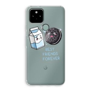 Best Friend Forever: Google Pixel 5 Transparant Hoesje