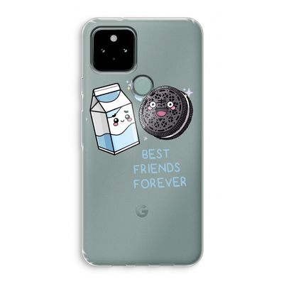 Best Friend Forever: Google Pixel 5 Transparant Hoesje