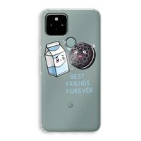 Best Friend Forever: Google Pixel 5 Transparant Hoesje