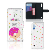 Samsung Galaxy M10 Book Cover Donut Roze