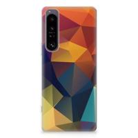 Sony Xperia 1 IV | TPU Hoesje | Polygon Color
