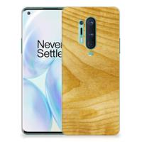 OnePlus 8 Pro | Bumper Hoesje | Licht Hout