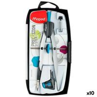 Kompas Maped 3 Onderdelen (10 Stuks)