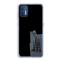 Musketon Painter: Motorola Moto G9 Plus Transparant Hoesje - thumbnail