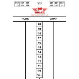 Bulls Dart Scorebord Flex 30x45 cm