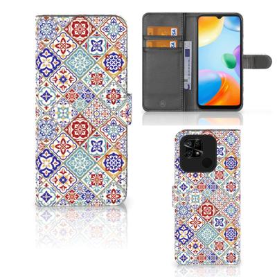 Xiaomi Redmi 10C | Bookcase | Tiles Color