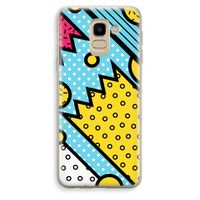 Pop Art #1: Samsung Galaxy J6 (2018) Transparant Hoesje