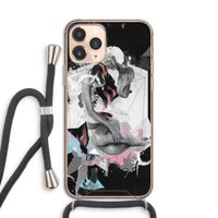 Camouflage de sommeil: iPhone 11 Pro Transparant Hoesje met koord