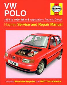 Haynes Werkplaatshandboek VW Polo Hatchback benzine & diesel (1994 -1999) 3500