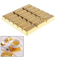 Creative Gold Bar Shaped Anti-slip Heat Insulation Mat for Dishware Creative Gold Bar Shaped Anti-slip Heat Insulation Mat for Dishware