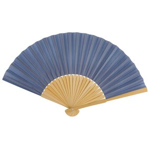 Spaanse handwaaier - special colours - titanium grijs - bamboe/papier - 21 cm