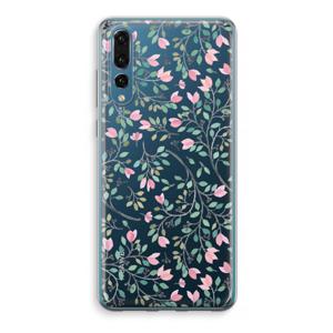 Sierlijke bloemen: Huawei P20 Pro Transparant Hoesje