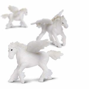 Safari Pegasus speelgoedfiguren junior wit 192 stuks