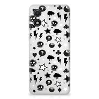 Silicone Back Case Motorola Moto E13 Silver Punk - thumbnail