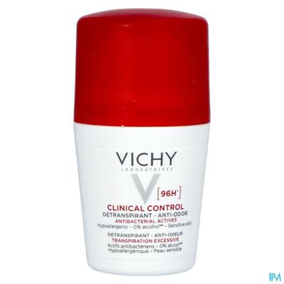 Vichy Deo Roll-on Clinical Control 96u Overmatige Transpiratie 50ml