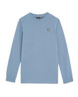 Lyle & Scott winter t-shirt jongens - blauw - longsleeve