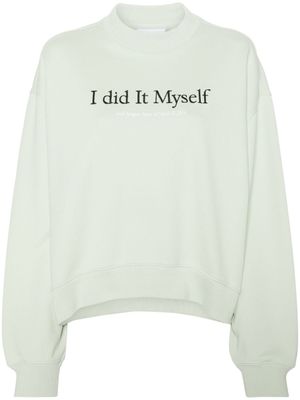 Axel Arigato sweat I Do It Myself en coton biologique - Vert